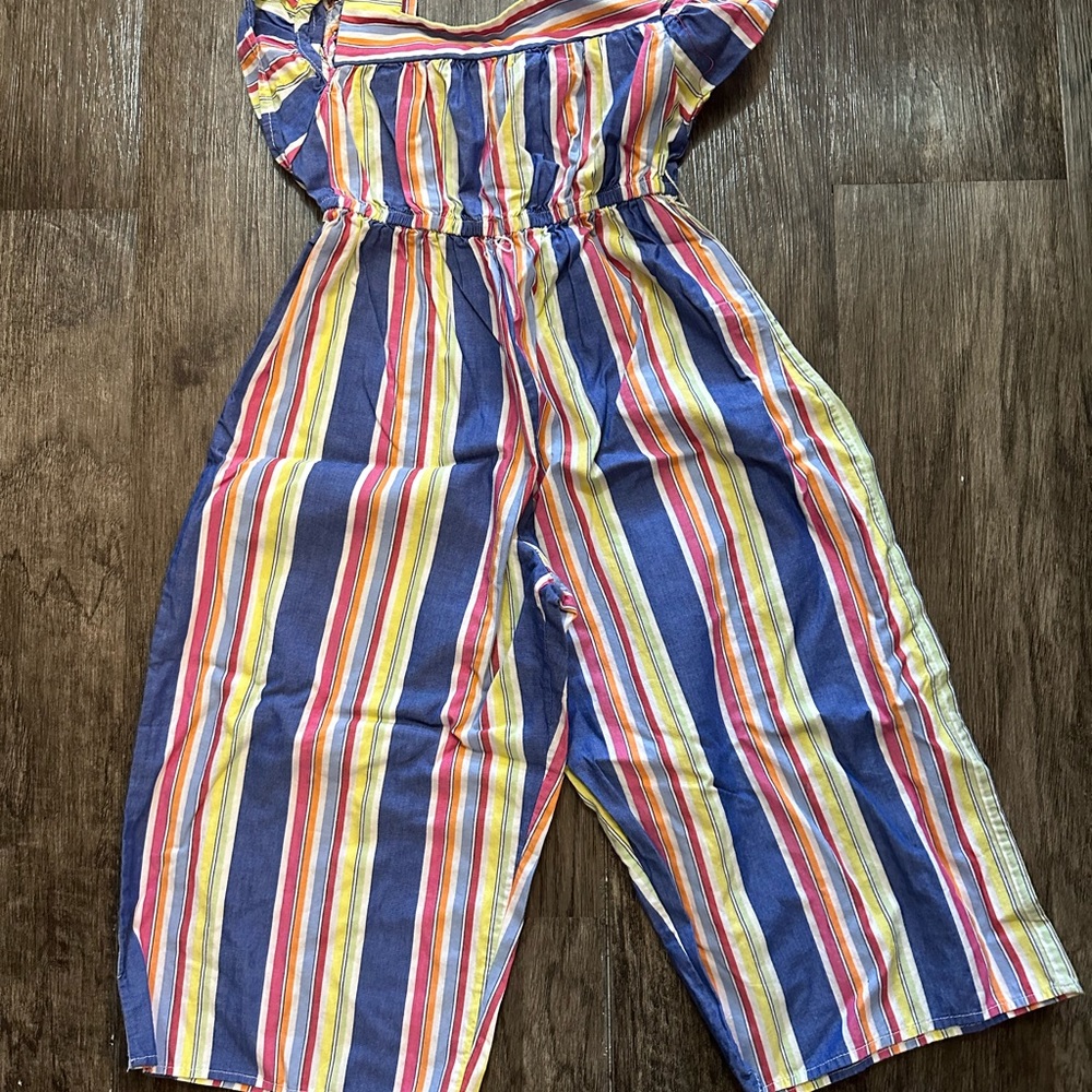 Trendy Bonnie Jean Striped Girls Jumper, Size 4